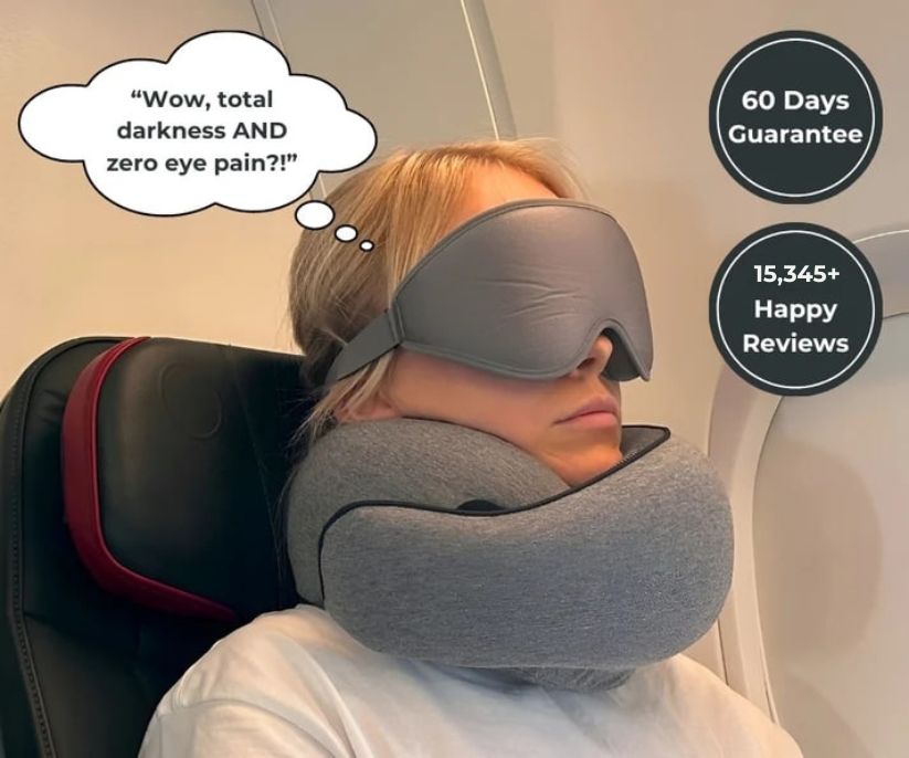FLYZMART Premium Sleep Mask